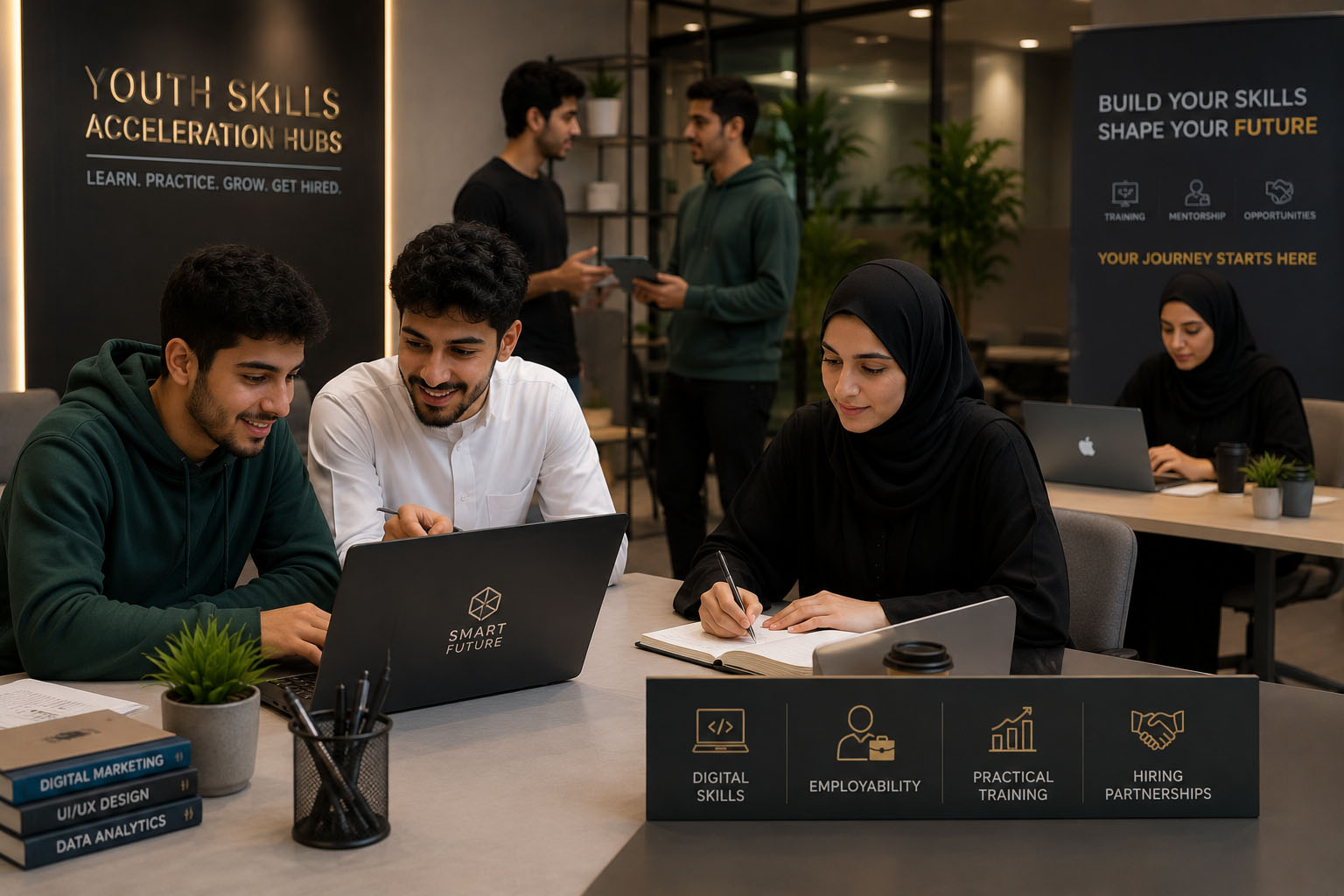 مبادرة مسرعات مهارات الشباب